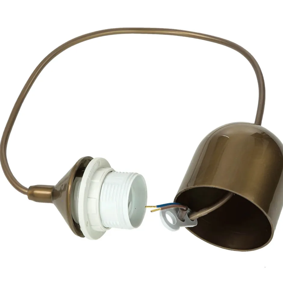 Lamkur Pendelleuchte FERA Gold Retro rund Esstisch< Hängelampen|Esszimmer Lampen