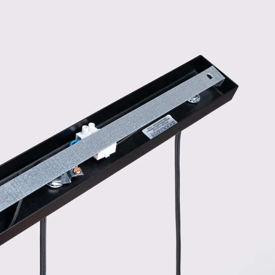 Sollux Pendelleuchte 3-flammig GU10 B: 45 cm Schwarz Modern BERTA< Hängelampen|Wohnzimmerlampen