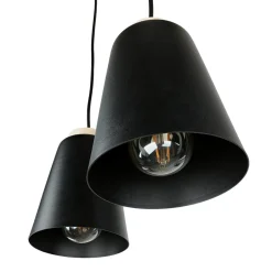 Emibig Pendelleuchte für Esstisch Schwarz Skandinavisch< Hängelampen|Esszimmer Lampen