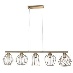 Easylight Pendelleuchte GALAXY in Messing Küche Esszimmer< Hängelampen|Esszimmer Lampen