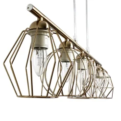 Easylight Pendelleuchte GALAXY in Messing Küche Esszimmer< Hängelampen|Esszimmer Lampen