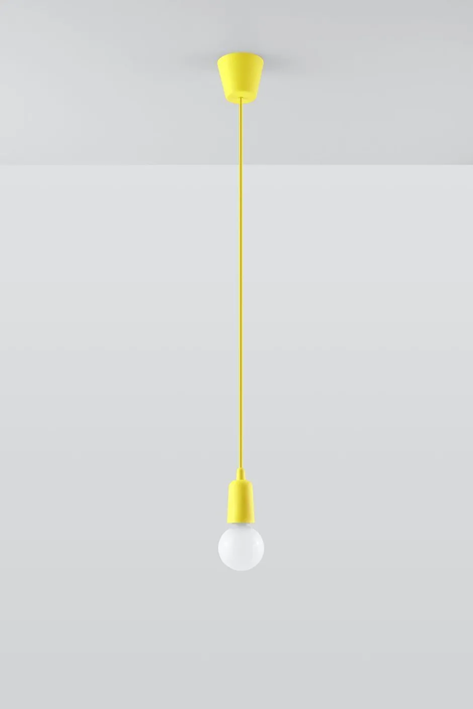 Sollux Pendelleuchte Gelb Retro vielseitig NESSA Wohnzimmer< Retro Lampen|Wohnzimmerlampen