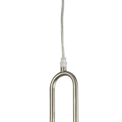 Hängelampen|Esszimmer Lampen*Searchlight Pendelleuchte Glas Metall Ø 24 cm H: 1,3 m verstellbar E27