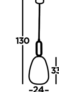 Hängelampen|Esszimmer Lampen*Searchlight Pendelleuchte Glas Metall Ø 24 cm H: 1,3 m verstellbar E27