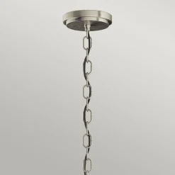 Elstead Pendelleuchte Glas Metall rund Ø 40,6 cm 3x E27 Vintage< Hängelampen|Bürolampen