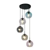 Searchlight Pendelleuchte Glas rund Ø 51 cm H: max. 1,2 m verstellbar< Hängelampen|Bürolampen