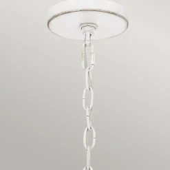 Hängelampen|Bürolampen*Elstead Pendelleuchte Glas Seil Metall E27 D: 50,4 cm rund 4x E27