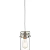 Industrie Lampen|Vintage Lampen*Elstead Pendelleuchte Glasschirm Industrie Design verstellbar