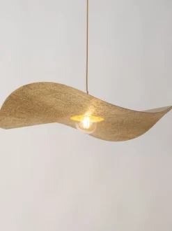 Hängelampen|Moderne Lampen*Sigma Pendelleuchte Gold E27 Modern Esszimmer MUNYA