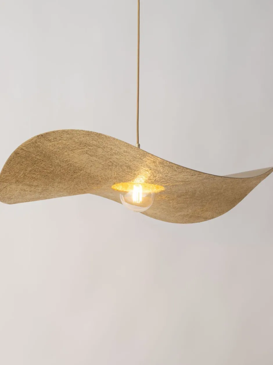Hängelampen|Moderne Lampen*Sigma Pendelleuchte Gold E27 Modern Esszimmer MUNYA