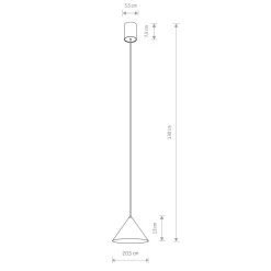 Schlafzimmer Lampen|Feuchtraumleuchten*Nowodvorski Pendelleuchte Grau GU10 Ø 20,5 cm Metall Retro verstellbar