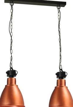 Industrie Lampen|Vintage Lampen*Masterlight Pendelleuchte in Kupfer Groß Loft Industrie Design