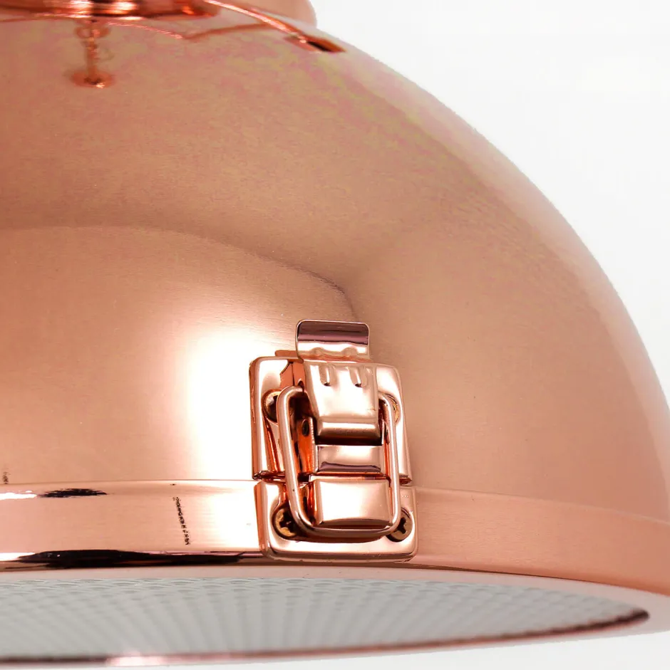 Searchlight Pendelleuchte INDUSTRIAL in Kupfer< Wohnzimmerlampen|Glaslampen