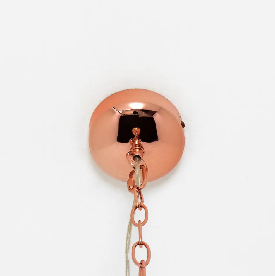 Searchlight Pendelleuchte INDUSTRIAL in Kupfer< Wohnzimmerlampen|Glaslampen