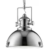 Searchlight Pendelleuchte INDUSTRIAL in Chrom< Industrie Lampen|Vintage Lampen