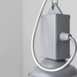 Hängelampen|Esszimmer Lampen*Nowodvorski Pendelleuchte Industriedesign Esstisch in Grau Kupfer