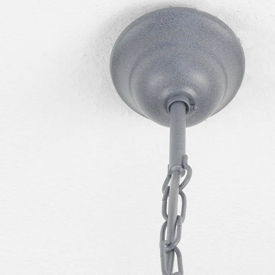 Hängelampen|Esszimmer Lampen*Nowodvorski Pendelleuchte Industriedesign Esstisch in Grau Kupfer