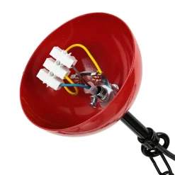 Hängelampen|Esszimmer Lampen*Luminex Pendelleuchte IRON in Rot