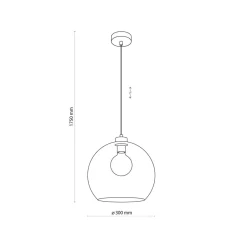 Hängelampen|Esszimmer Lampen*TK Lighting Pendelleuchte KALETE in Graphit Esstisch Lampe