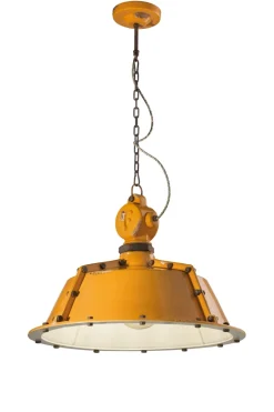 Ferroluce Pendelleuchte Keramik E27 H: max. 110 cm Vintage Design< Wohnzimmerlampen|Keramiklampen