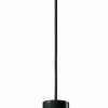 Wohnzimmerlampen|Keramiklampen*Ferroluce Pendelleuchte Keramik E27 rund D: 22,5 cm Schwarz Retro