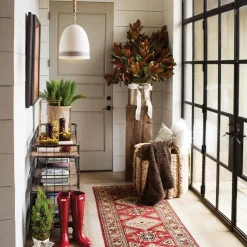 Elstead Pendelleuchte Keramik Schirm D: 25,4 cm E27 Retro< Hängelampen|Esszimmer Lampen