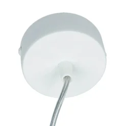 Wohnzimmerlampen|Keramiklampen*Sollux Pendelleuchte Keramik Weiß bemalbar Ø 7,5 cm schmal