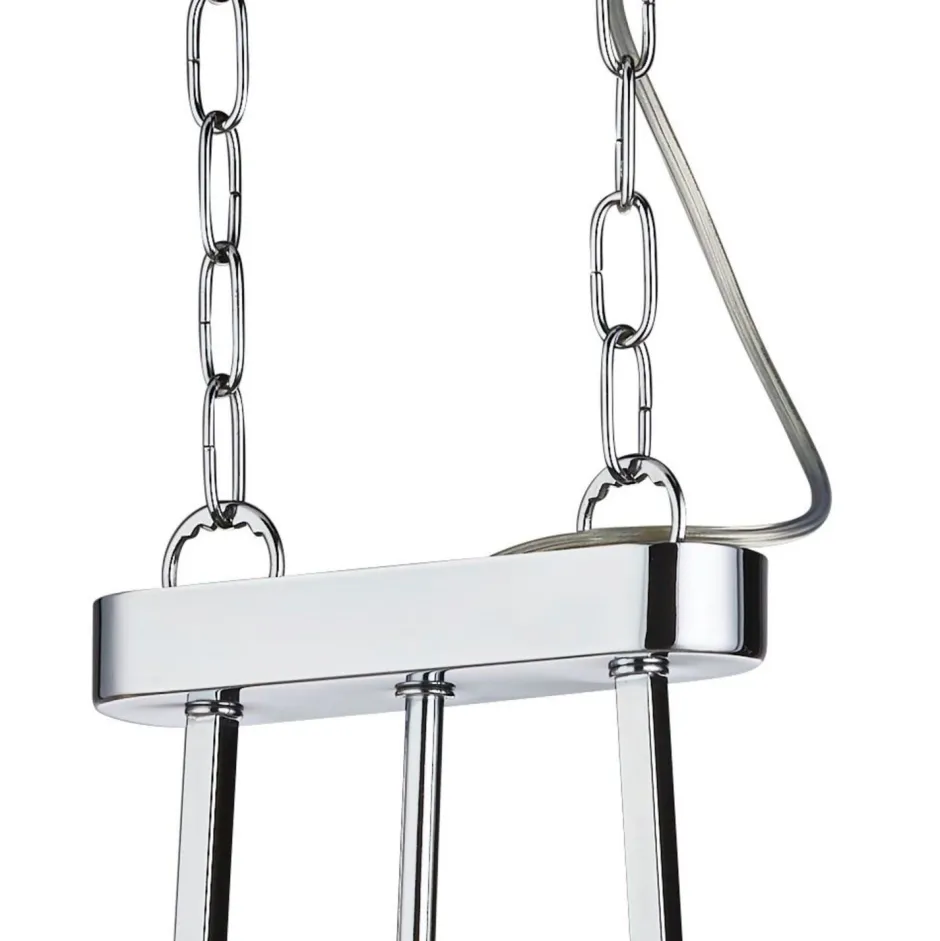 Searchlight Pendelleuchte Kristall 78 cm lang H: max. 1,5 cm 2x E14< Hängelampen|Esszimmer Lampen