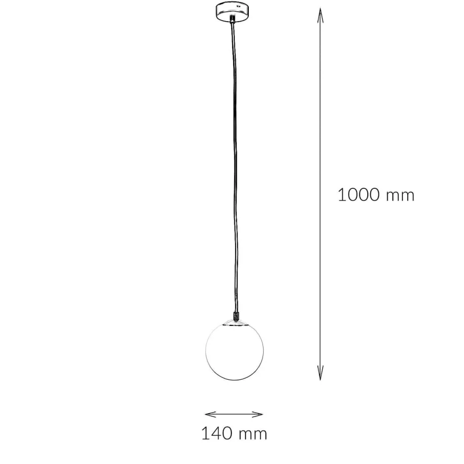 Emibig Pendelleuchte Kugelschirm Schwarz Weiß Gold E14< Hängelampen|Esszimmer Lampen