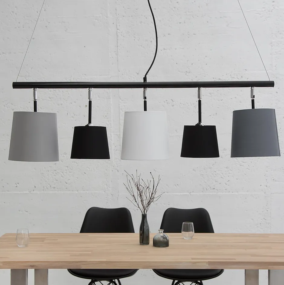 Invicta Interior Pendelleuchte lang E14 Modern Design stylisch< Hängelampen|Esszimmer Lampen