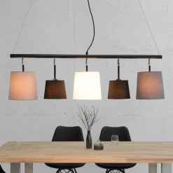 Invicta Interior Pendelleuchte lang E14 Modern Design stylisch< Hängelampen|Esszimmer Lampen
