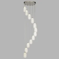 Hängelampen|Led Lampen*Searchlight Pendelleuchte LED Ø 52 cm H: max. 2 m verstellbar 12-flammig