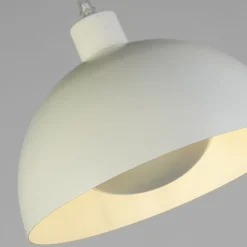 Searchlight Pendelleuchte Loft E27 bis 60 W Ø25 cm Metall in Creme< Wohnzimmerlampen|Esszimmer Lampen