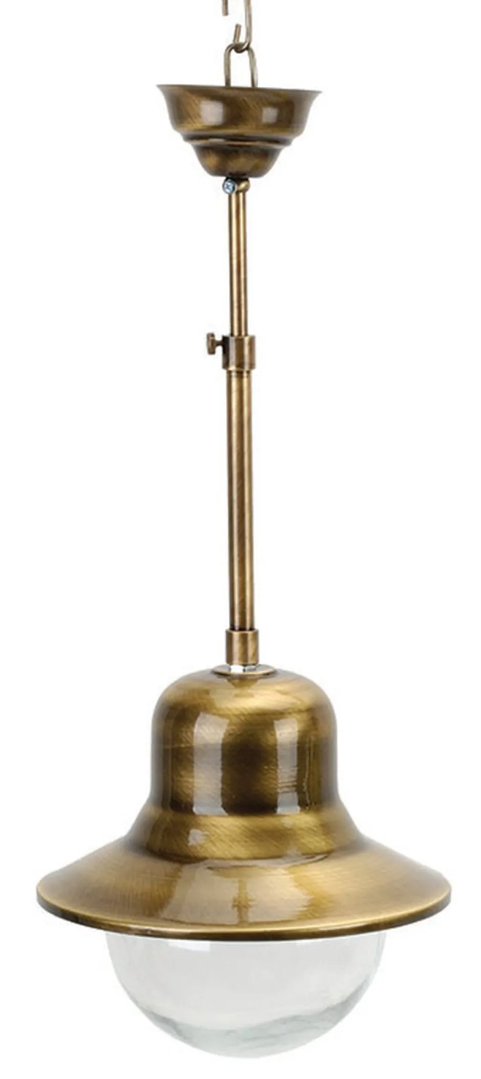 Lido Pendelleuchte Messing Garten rund Maritim IP23< Außenleuchten Antik|Gartenlaternen