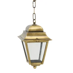 Lido Pendelleuchte Messing IP43 Außenbereich Rustikal< Metall Lampen|Messinglampen