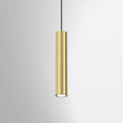 Luminex Pendelleuchte Messing Schwarz GU10 Modern VISHAL< Moderne Lampen|Wohnzimmerlampen