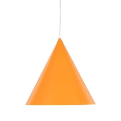 Hängelampen|Esszimmer Lampen*TK Lighting Pendelleuchte Metall Ø 25 cm H: 160 cm verstellbar Orange E27