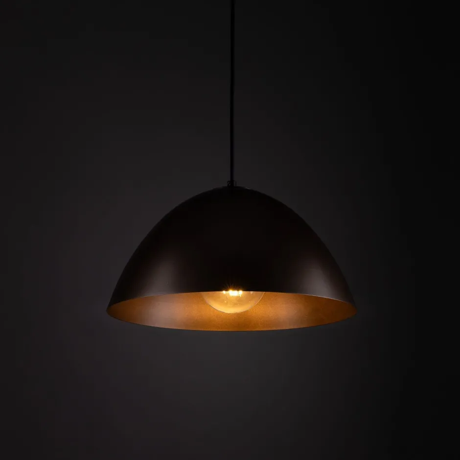 TK Lighting Pendelleuchte Metall Braun Ø 34 cm rund H: max. 165 cm E27< Hängelampen|Esszimmer Lampen