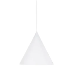 TK Lighting Pendelleuchte Metall D: 32 cm H: max. 165 cm Weiß E27< Schlafzimmer Lampen|Küchenlampen