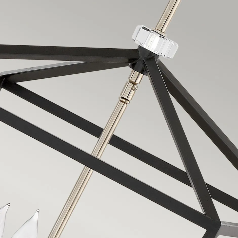 Elstead Pendelleuchte Metall E14 40,5 cm breit H: max. 216,9 cm< Hängelampen|Schlafzimmer Lampen