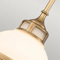 Elstead Pendelleuchte Metall Glas Ø 29,2 cm rund E27 Industrial< Hängelampen|Bürolampen