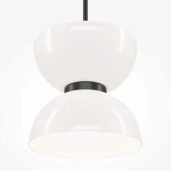 Led Lampen|Hängelampen*Maytoni Pendelleuchte Metall Glas LED Ø 22 cm H: max. 350 cm