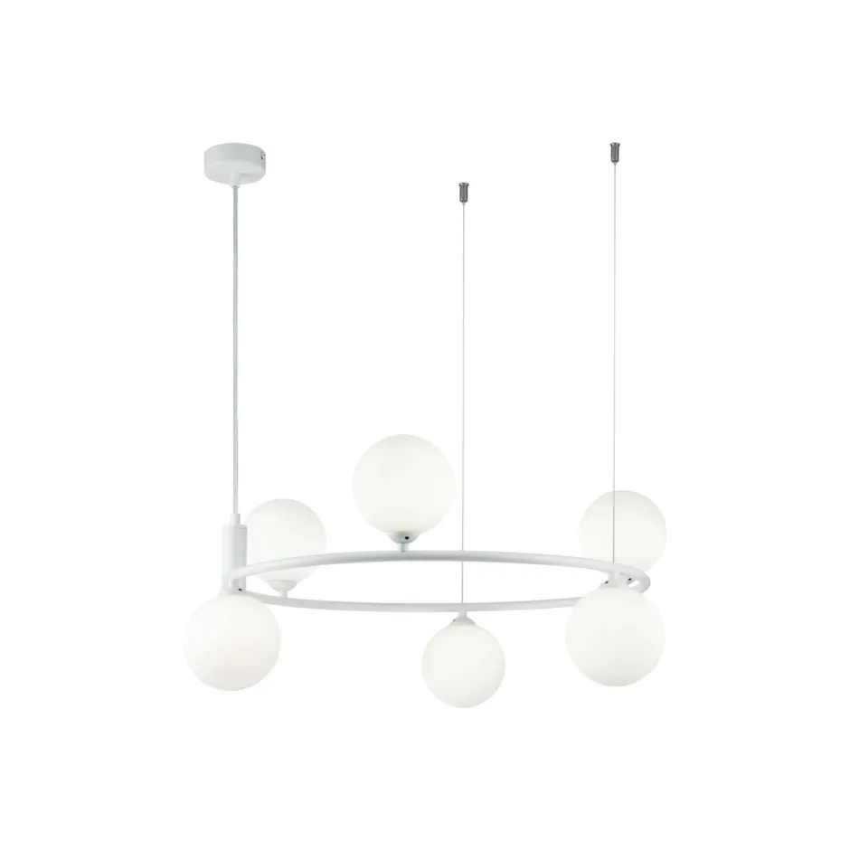 Hängelampen|Bürolampen*Maytoni Pendelleuchte Metall Glas G9 B: 58 cm H: max. 184 cm