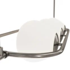 Hängelampen|Esszimmer Lampen*Maytoni Pendelleuchte Metall Glas E14 H: max. 137 cm 3-flammig