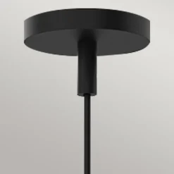 Elstead Pendelleuchte Metall Glas B: 34,3 cm H: max. 221,9 cm E27< Hängelampen|Esszimmer Lampen