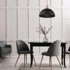 Skandinavische Lampen|Lampen Aus Aller Welt*TK Lighting Pendelleuchte Metall Holz Ø 35 cm E27 Skandinavisch