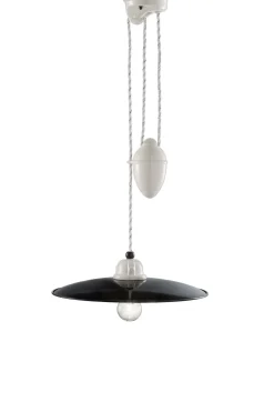 Wohnzimmerlampen|Keramiklampen*Ferroluce Pendelleuchte Metall Keramik E27 verstellbar Vintage