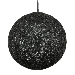 Easylight Pendelleuchte Metall Kugel Geflecht Ø 40 cm Schwarz< Moderne Lampen|Kugellampen