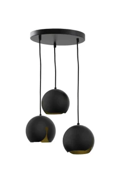 Hängelampen|Esszimmer Lampen*Keter Pendelleuchte Metall Modern rund Ø38cm stilvoll