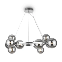 Maytoni Pendelleuchte Metall Rauchglas G9 B: 67 cm Kugelschirm< Hängelampen|Bürolampen